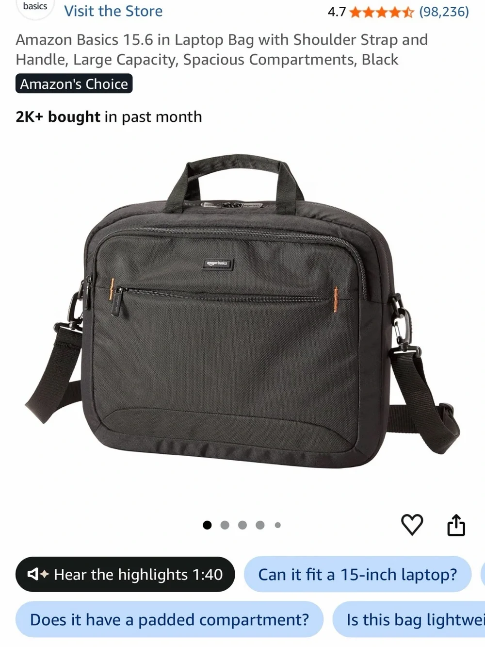 Amazon Basics amazonbasics black
